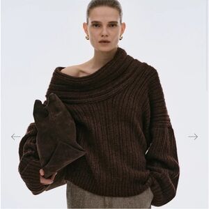 Source Unknown Becca Oversized Knit Sweater